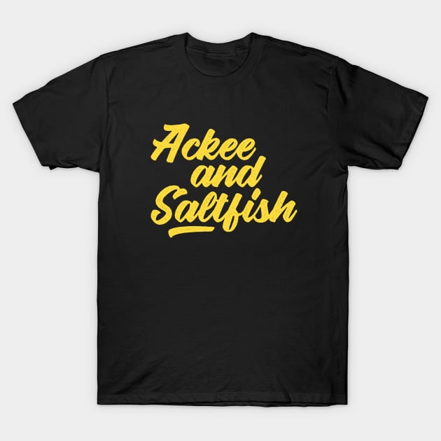 Ackee and Saltfish T-Shirt by Hixon House